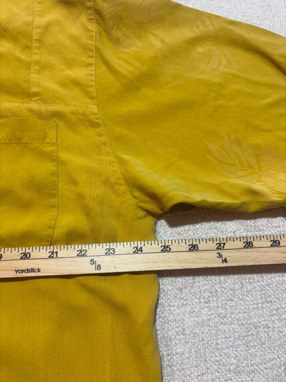 Tommy Bahama 100% Silk Camp Shirt XL Yellow Hawaiian Resort - Picture 5 of 11